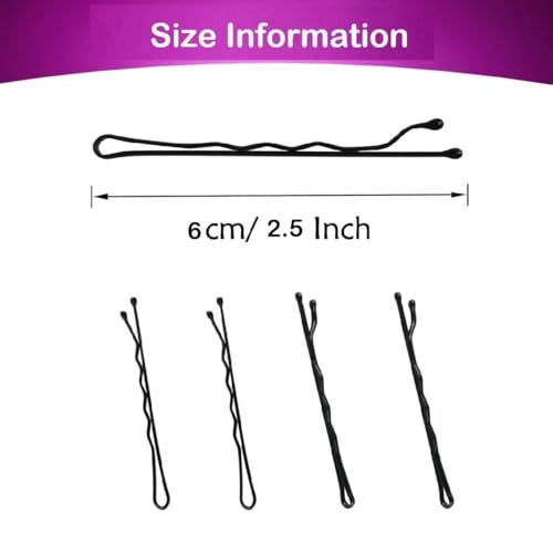 Image of Hair Accessory Combo Pack - Includes Tic Tak Clips, Bullet Pins, Bobby Pins, Juda Pins and Safety Pins for Women & Girls, Saree Draping & Daily Styling( 24 pieces tictac clips 24 pieces bullet bobby pins ,10 pieces upin 25 pcs safety pin )