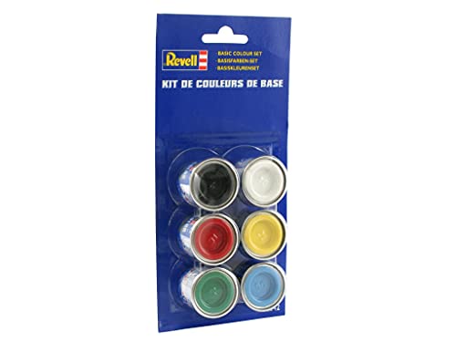 Revell - 32342 - Accessoire Pour Maquette - Couleurs De Base 6 Pots, Blanc