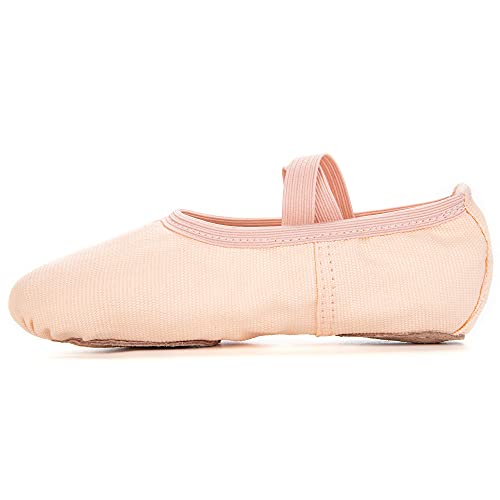 RoseMoli Canvas Ballet Slippers Flats for Girls/Toddlers/Kids/Women, Yoga Practice Shoes for Dancing2