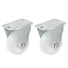 Uxcell Plastic Hand Trolley Wheel Carts Roller/Caster, 1.2-Inch Dia, 2-Piece