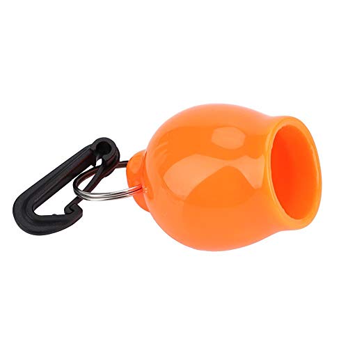 Boquilla de silicona para buceo antipolvo y protectora color naranja 5