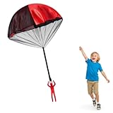 Hand Throw Parachute Soldiers Toy: Flying Army Men for Kids, Parachute Toys - No Battery or Assembly Required, Outdoor Party Gifts for Ages 3-12