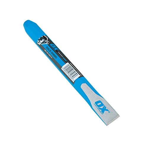 OX Trade Cold Chisel - ¾ X 10 / 20mm x 250mm,Blue