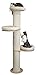 Kerbl Pet Kratzbaum Dolomit Tower, Ø38cm Höhe 187cm, beige