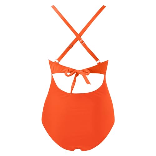 Maillot wrap dos cravate dos nu ajustable gainant noir XXL - 4