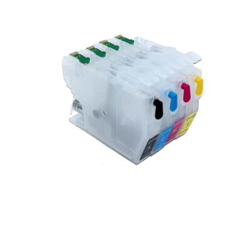 Recharge d'encre LC3119 pour MFC-J6980CDW, aiguille plastique anti-fuite incluse
