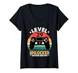 Photo Gallery donna livello 29 sbloccato impressionante 1992 29th birthday gaming vintage maglietta con collo a v Photo Gallery donna livello 29 sbloccato impressionante 1992 29th birthday gaming vintage maglietta con collo a v