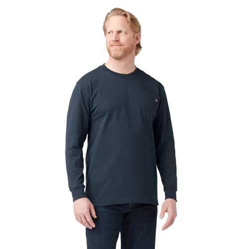 Image of Dickies Men's Big and Tall Long Sleeve Heavyweight Crew Neck
