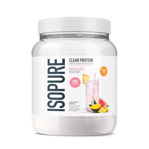 Isopure Clear Whey Isolate - Tropical Punch