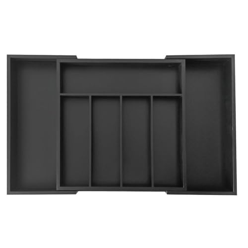 KINGHOFF KH-1745 Boîte de rangement en bambou 52 x 31,5 x 5 cm