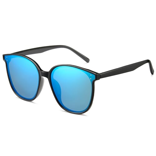Image of Cyxus Oversized Cat Eye Sunglasses for Women Polarized Lens UV Protection for Beach Music Festivals Shopping 1902