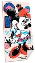 Minnie Mouse algodón Referencia KD Playa lavarse la Cara-Toallas Textiles del hogar Unisex Adulto, Multicolor (Multicolor), única