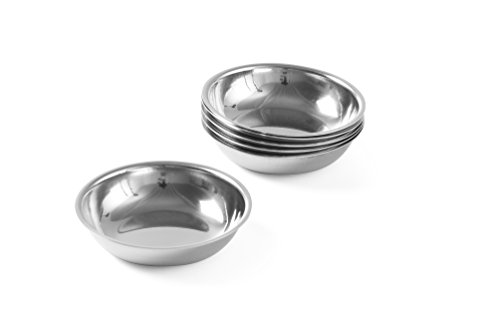 Hendi 452714 Coupelle à sucre/crème chantilly x6