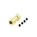 Uxcell a14062000ux0830 RC Model Toy Brass Motor Shaft Coupling Connector