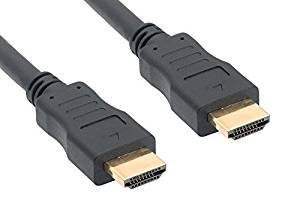 CableVantage HDMI 30ft Cable Cord with Ethernet Gold Plated/Male to Male for PC PS4 Xbox High Speed HDMI 30FT Cable with Ethernet Supports 3D & Audio Return Full HD 1080P