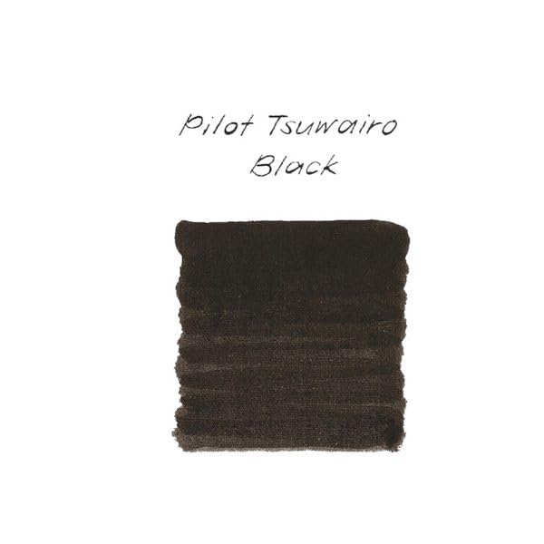 Image of Pilot Fountain Pen Ink Bottle - Tsuwairo-Black 30ml