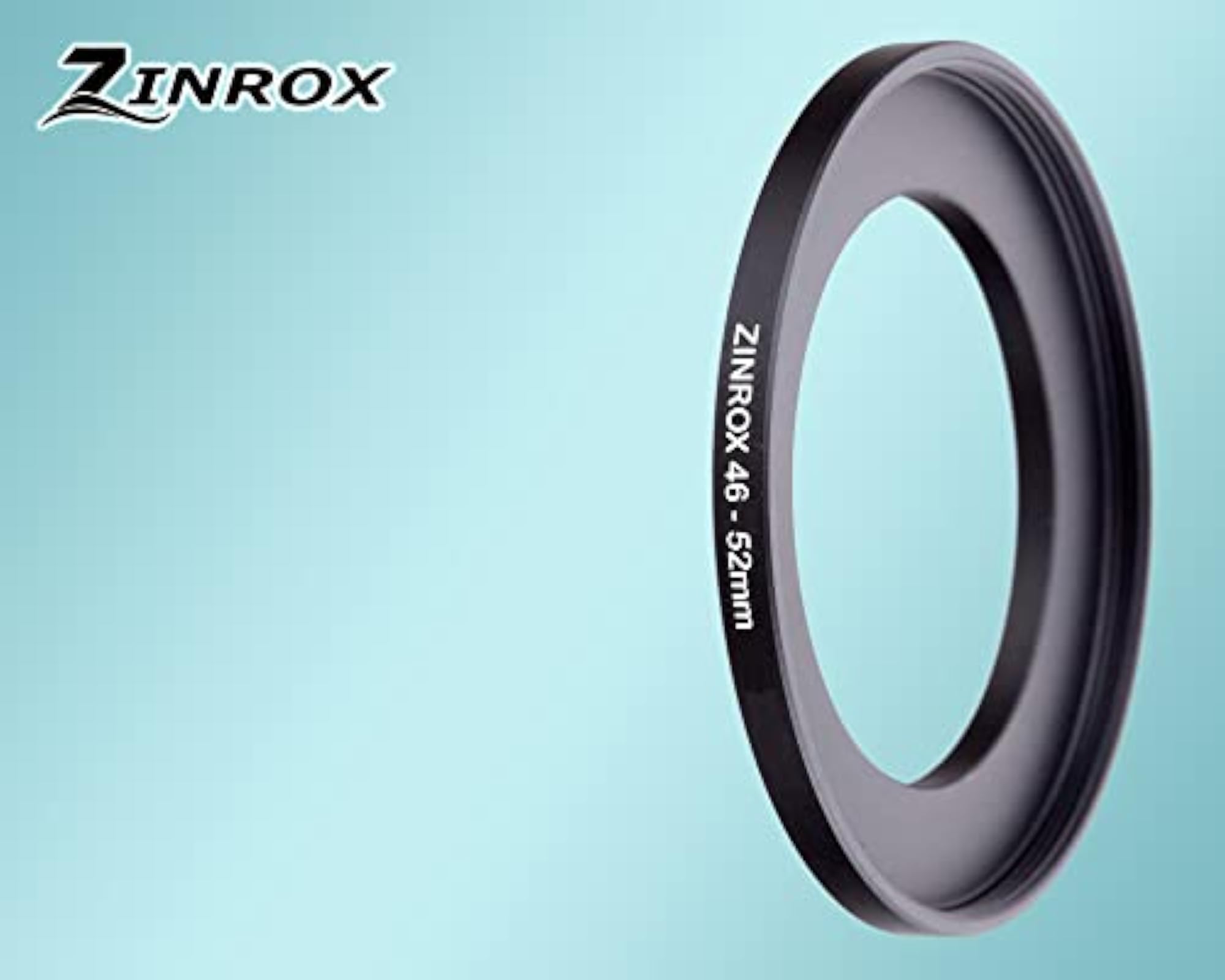46-52mm Step Up Lens Filter Adapter Ring, Set of 1 Piece - Size :-46mm to 52mm Stepping Ring