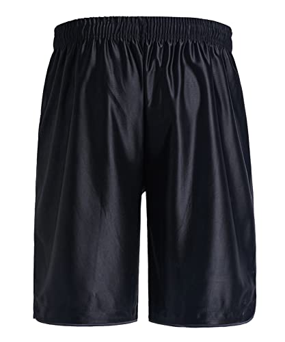 Facitisu 4 Pack Basketball Shorts Men Athletic Gym Sports Shorts with Pockets4