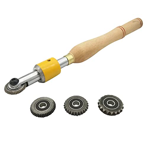 Chisels, Texturing and Spiraling System 5pcs Set Texture Wood Turning Tool Thread Wood Turning Tool Woodworking Tools