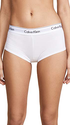 Calvin Klein Women's Modern Cotton Short, White, Small