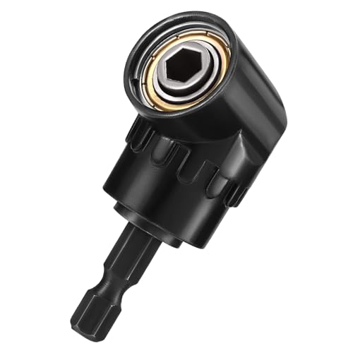 Angle Drill Attachment 105 Right Angle Screwdriver Attachment Adapter Heavy-Duty Attachment Adapter for Drilling Narrow Spaces