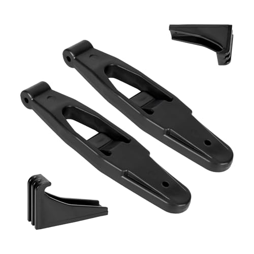 loosoo 1-653403 & 1-653404 2 Sets of Catch Latch Kit Compatible with Exmark Toro Machine, Fits for Lazer Z/Z HP/Z XS Series, Radius Mower, Ultra Vac Bagger Hood Triple Twin Aftermarket Replacement