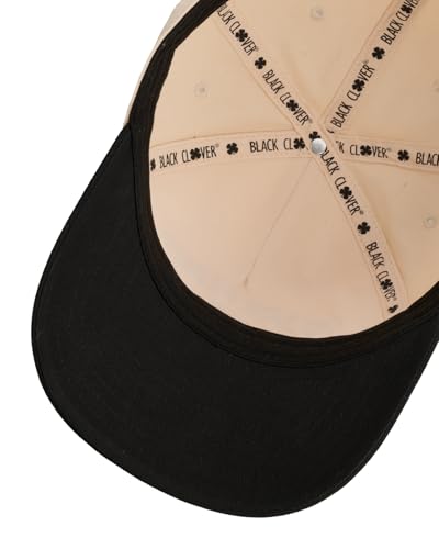Image of Black Clover Unisex Timeless Live Lucky Adjustable Snapback Golf Hat
