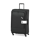 paklite Reisekoffer 4 Rollen, Weichschalen Rollkoffer groß, erweiterbar, DERBY,...