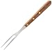 Traditional S2896 1/2-PCP 13-1/2" Cooks Fork with Wood Handle