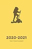  2 Year Planner 2020-2021 Hiking Mountain Two Years Monthly Schedule Organizer With Holidays: Pocket Mini Academic 24 Months Calendar; Slim Agenda ... Diary Notebook With Inspirational Quotes