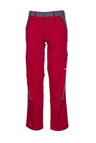 Planam Größe 54 Herren Highline Bundhose rot Schiefer schwarz,...
