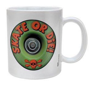 Skate Or Die Wheel Mug Skate Or die