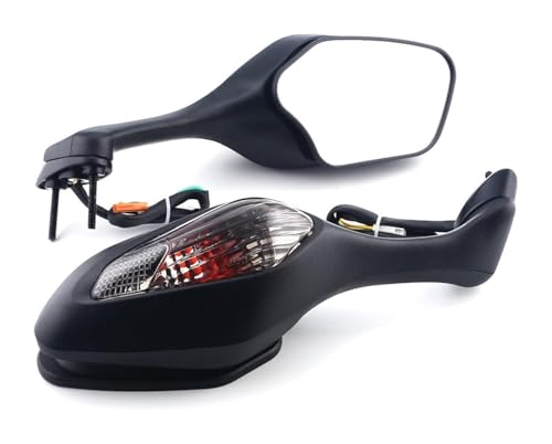 Rétroviseur moto avec clignotants intégrés LED pour CBR1000RR 2008-2016 et VFR1200