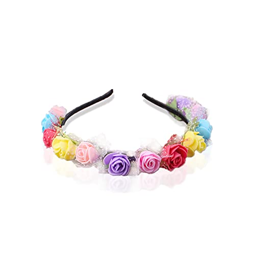 VIKSAUN coroncine fiori ghirlanda fascette capelli...