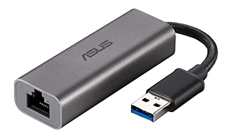Adaptador Ethernet USB ASUS USB-C2500 Tipo A con compatibilidad 2.5G 4