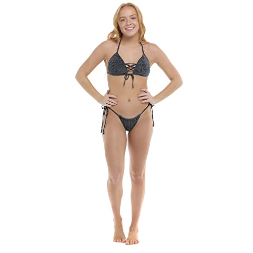 Baby Love Molded Cup Triangle Push Up Bikini Top Swimsuit3