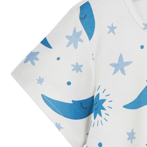 Kids Clothes Cotton Short Set Casual Outfit Summer Short Sleeve Top and Shorts 3-10Y4