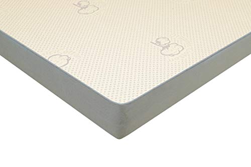 Image of Loom & Needles Siesta 3 Layered 100% Natural Latex, Body Adaptable Memory & HR Foam (Certified) Queen Bed Mattress (78x60x6)
