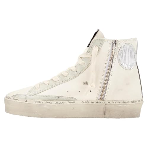 Image of Golden Goose Women's Hi Francy Nappa and Suede Upper Glitter Star Leather List