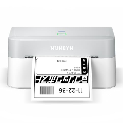 Amazon.co.jp: MUNBYN ラベルプリンター サーマルプリンター Bluetooth