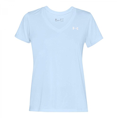 Image of Under Armour Womens Tech V-Neck Twist Short-Sleeve T-Shirt