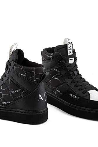 Image of Armani Exchange mens Optical Allover Logo Hightop
