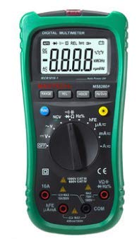 Megohmmeter DMM Frequency Capacitor w/NCV & hFE Meter & LCD Backlight Multimetro Auto Range Digital Multimeter