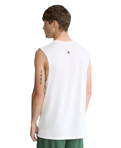 Image of Champion Men's Muscle Tank, Classic Graphic Muscle Tee, Sleeveless T-shirt for Men (Reg. Or Big & Tall)