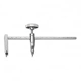 Westward 13A766 Drywall Circle Cutter, Metal