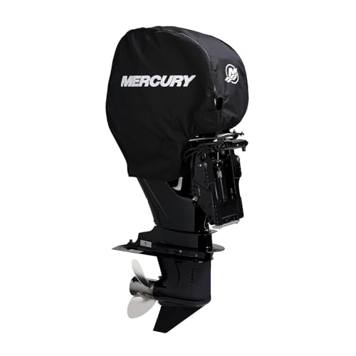 Mercury Tow-N-Stow Outboard Cover for 40-60hp FourStroke Engines Black