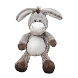 Matériaux de haute qualité : Cet âne en peluche est fabriqué en coton PP et en peluche courte ultra-douce. Son rembourrage est moelleux, doux, durable et indéformable. Il ne s'use pas facilement et conserve sa forme originale même après une utilisation prolongée.