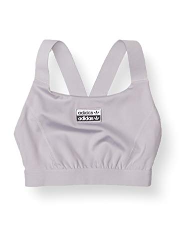 adidas Originals womens R.Y.V. Bra Top Glory Grey X-Large