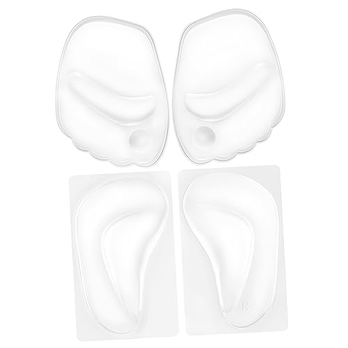 FOMIYES 2 Pairs Arch Support Pads for Women Men High Heels Running Hiking Comfortable Silicone Foot Pads