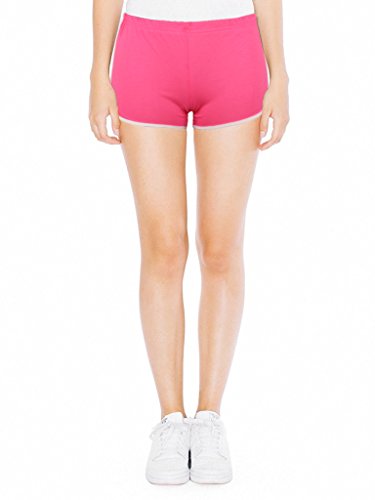 Sport Shorts Yoga Gym Running Workout Short Women's Performance Summer Pants Dolphin Shorts Solid Color No Drawstring Pink